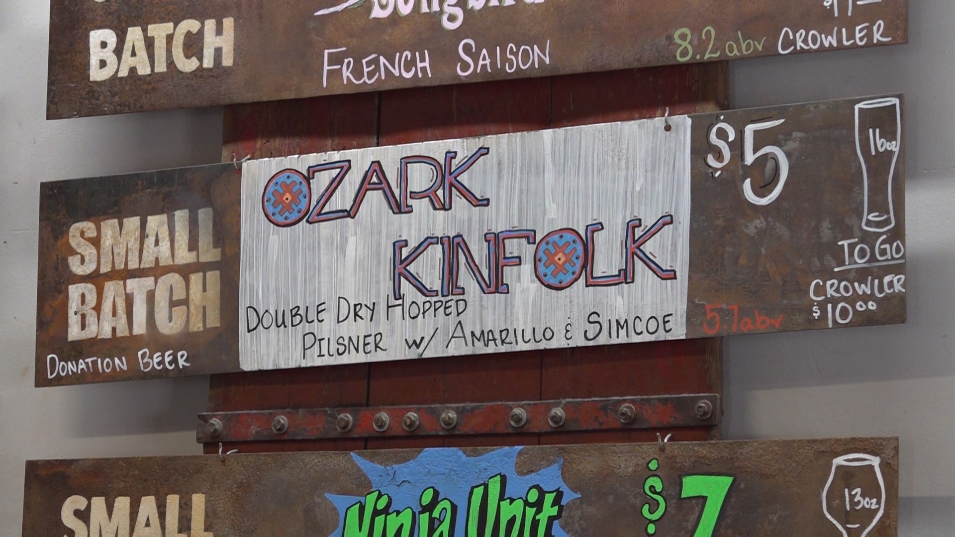 Ozark Beer Co. is donating proceeds from their Ozark Kinfolk Pilsner to Adrienne Shuansfield, the co-owner of The Farmer's Table diagnosed with cancer.