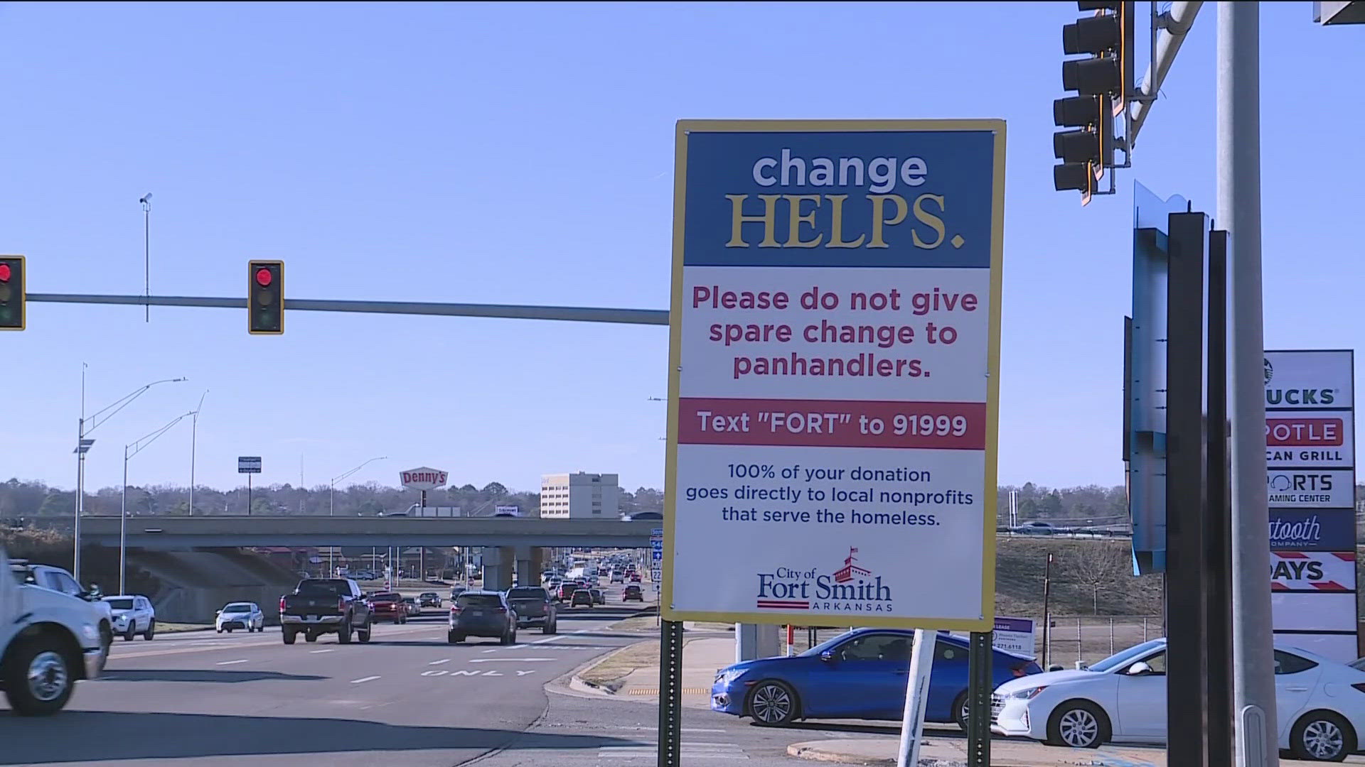 It's called Change Fort Smith, and the goal is not to give money to panhandlers, but instead to the United Way of Fort Smith Area.