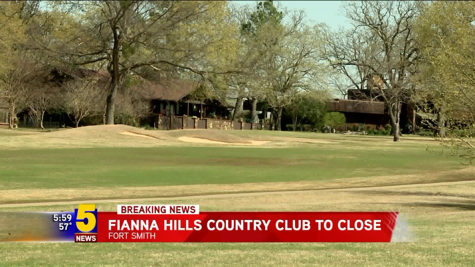 Fianna Hills Country Club to Close