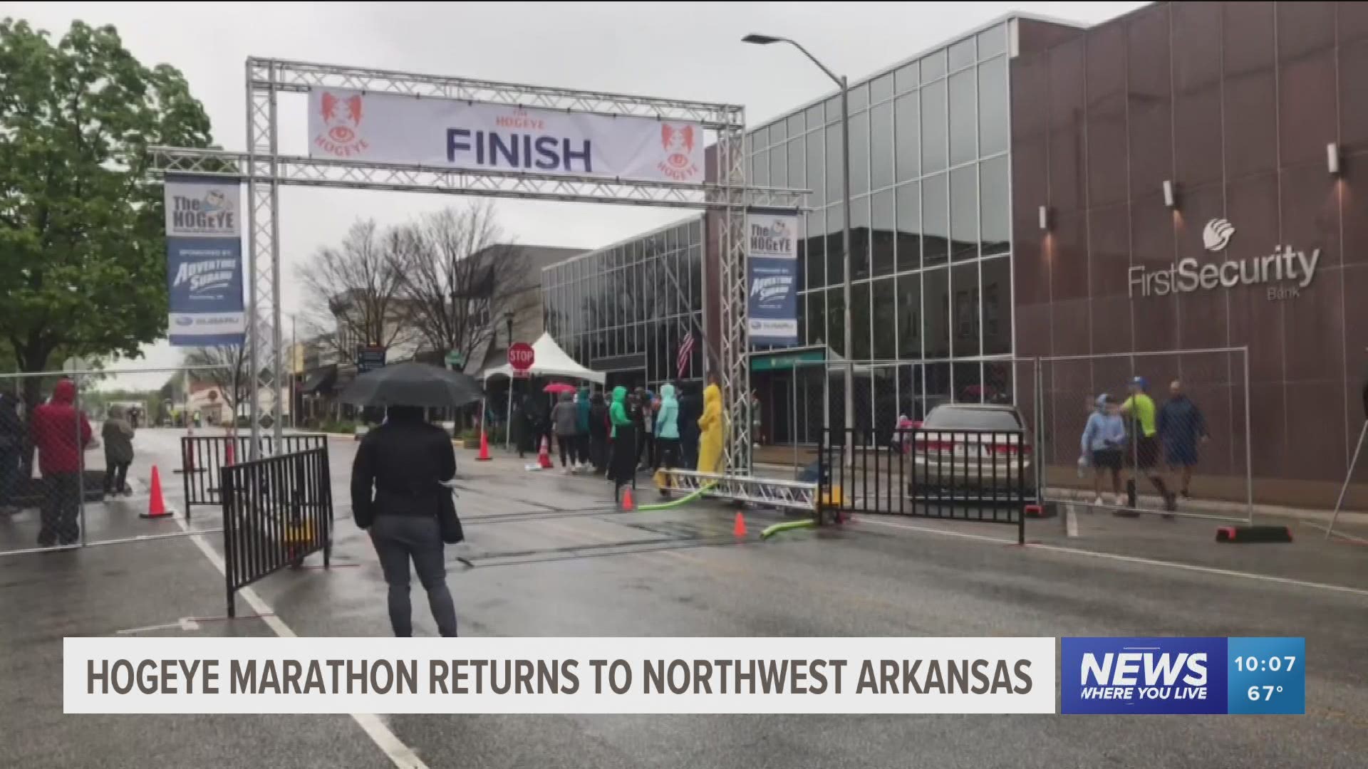 The 45th annual Hogeye Marathonkicked off early Saturday morning (April 24) where runners participated in the relay, half, and full marathon.