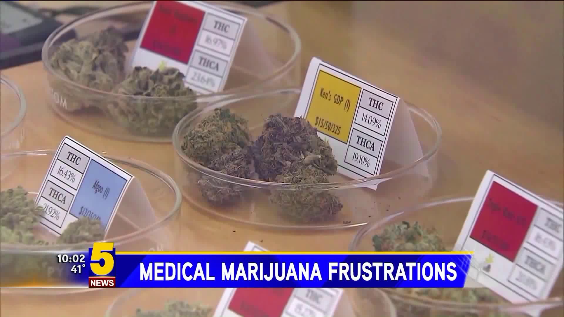 Medical Marijuana Frustrations