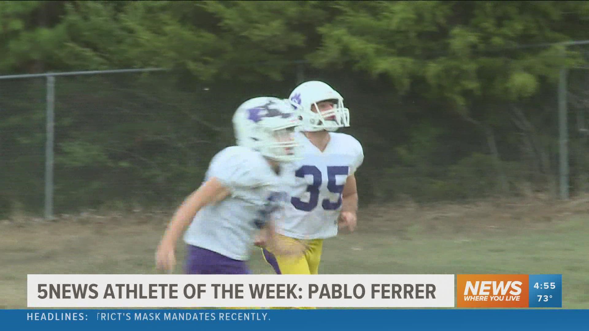 5NEWS Athlete of the Week: Pablo Ferrer