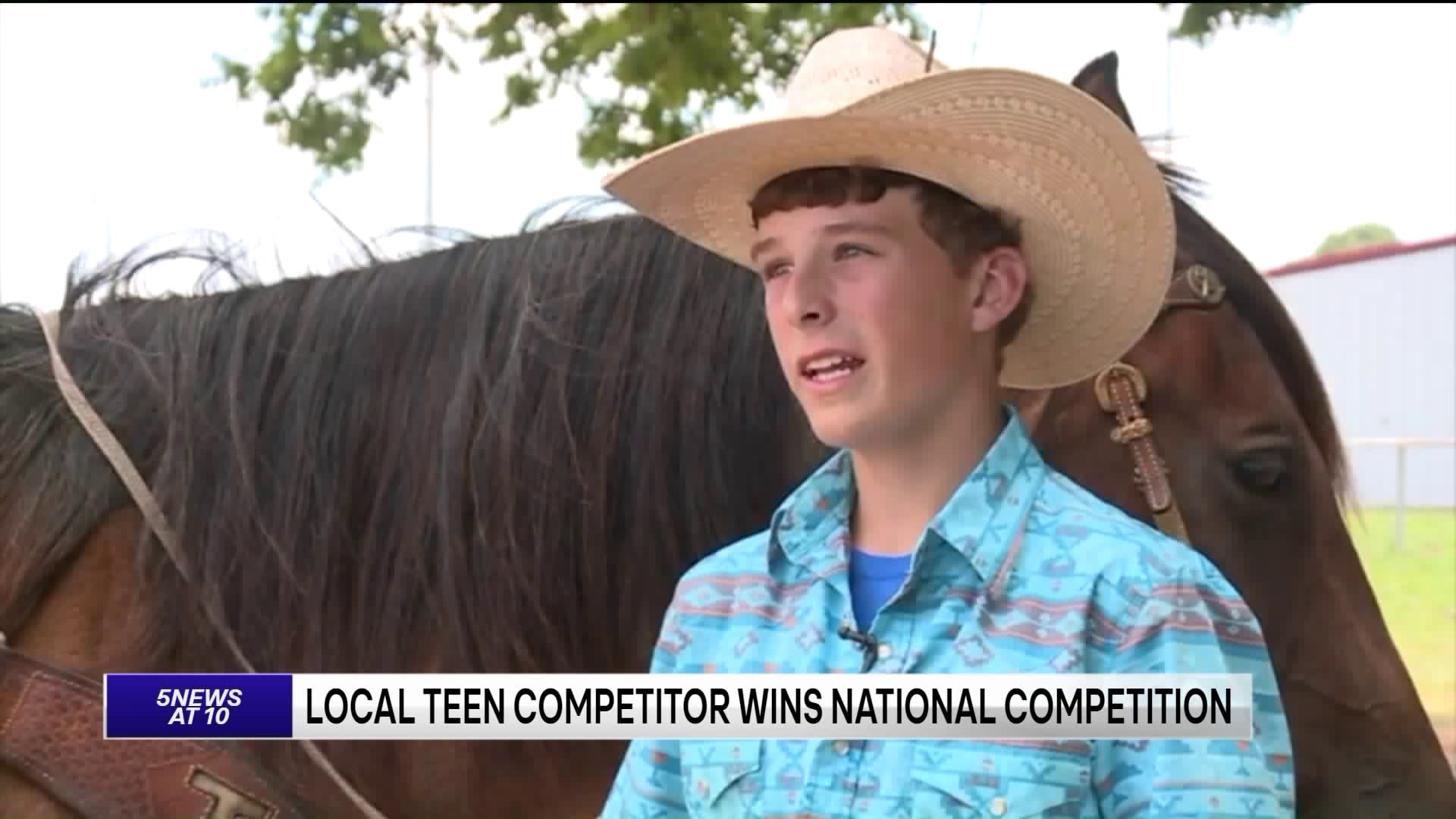 Local Teen Competitor Wins National Competition