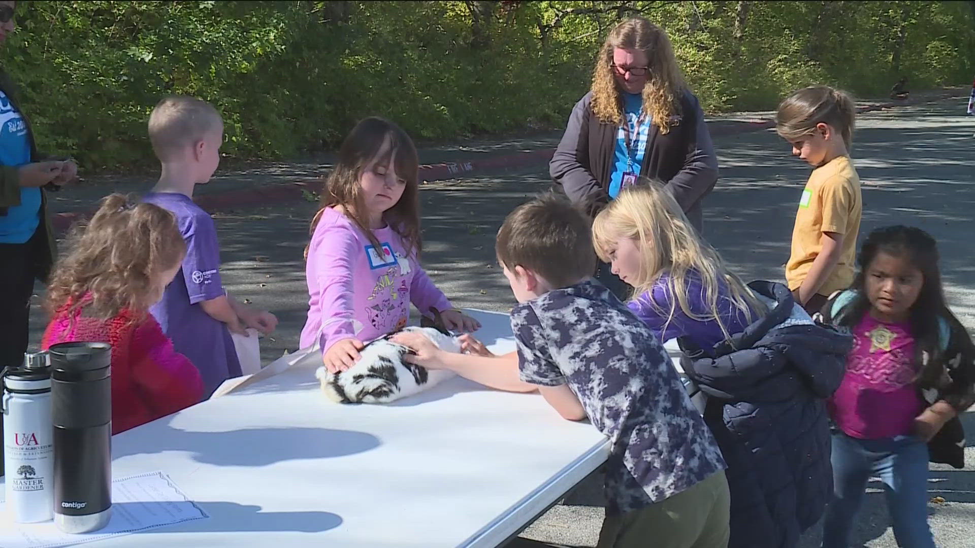 Students at Arkansas Connections Academy got an up close and personal look at several career fields.