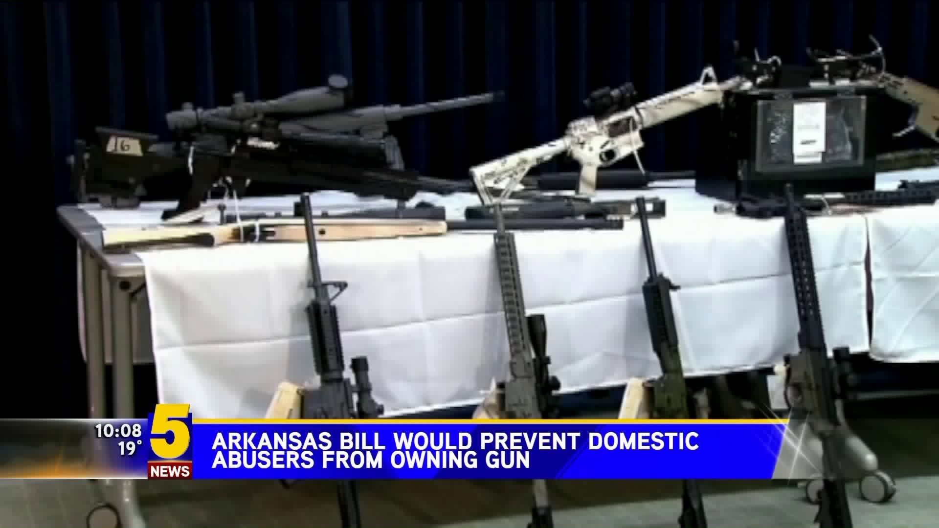 Arkansas Bill Would Prevent Domestic Abusers From Owning Gun