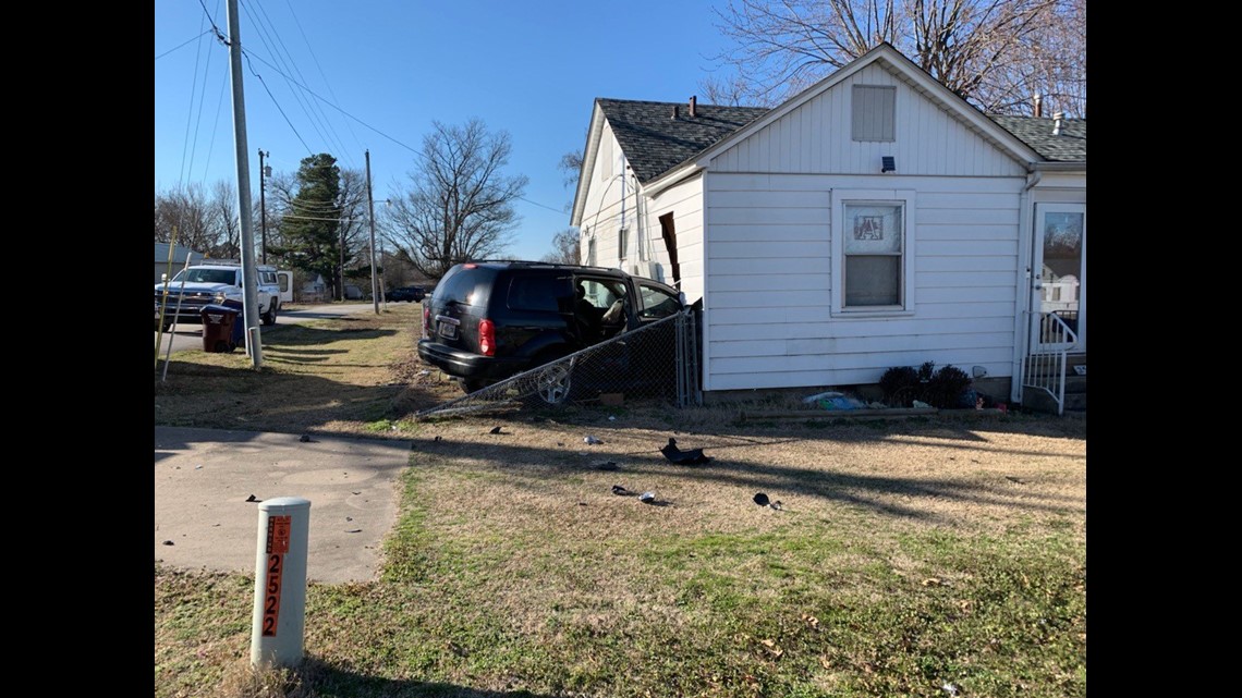 Two Injured After Car Hits House In Fort Smith | 5newsonline.com