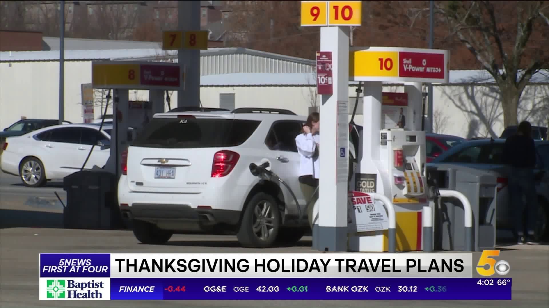 Thanksgiving Holiday Travel Plans