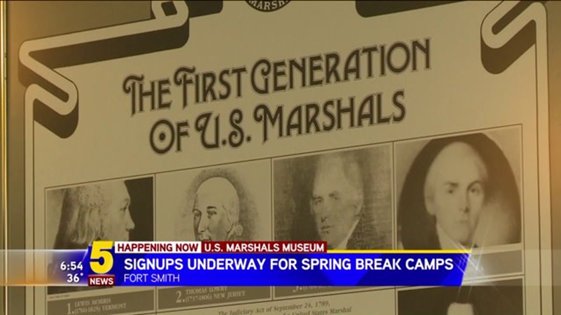 Marshals Museum Spring Break Camps