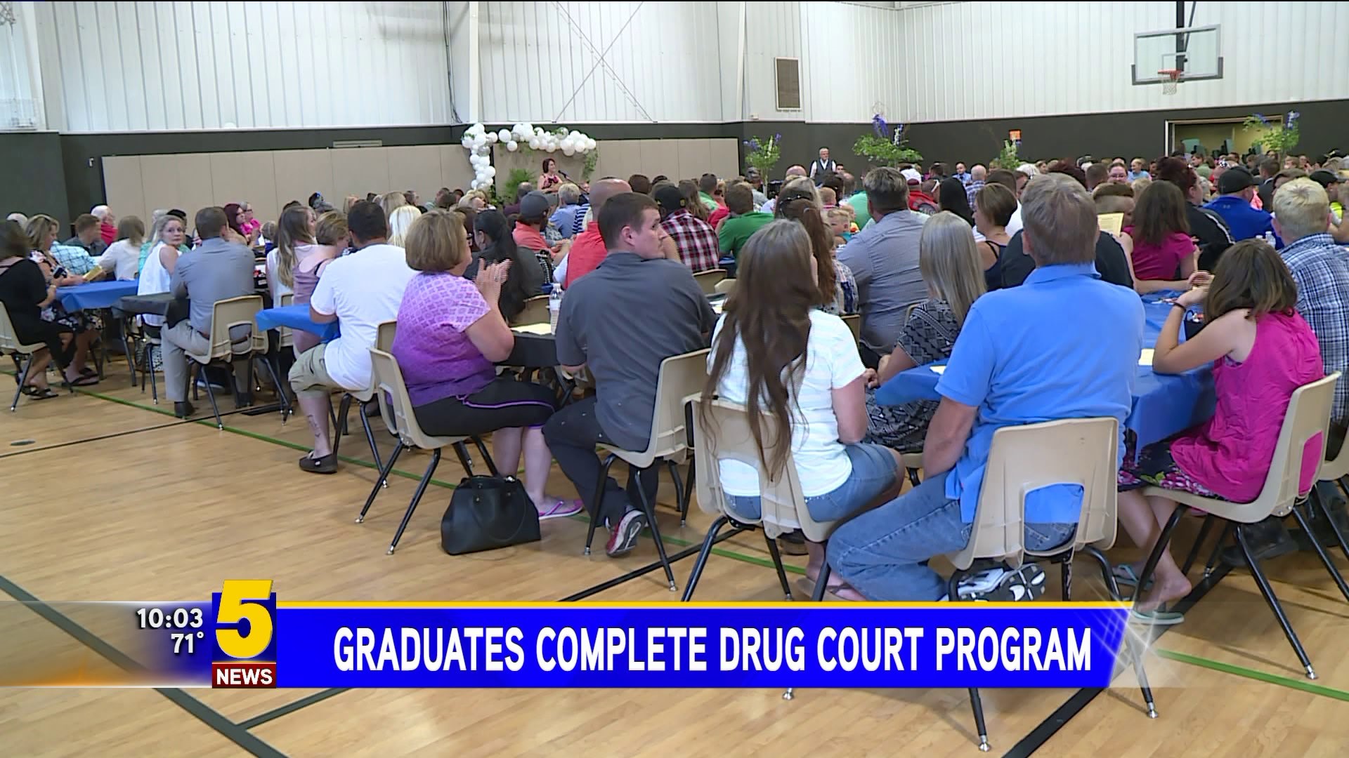 Graduates Complete Drug Court Program