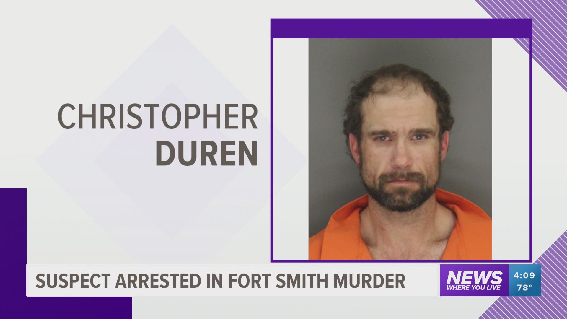 suspect arrested in Fort Smith murder.