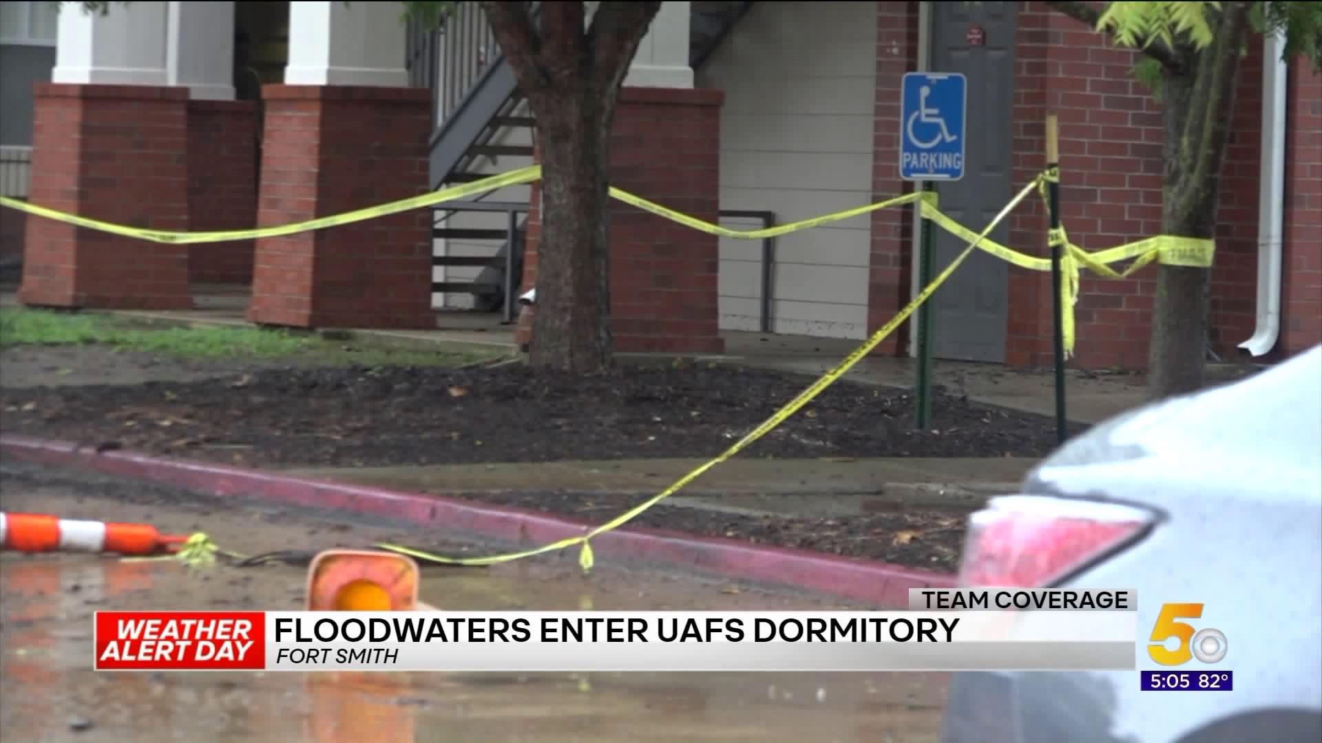 Floodwaters Enter Dormitory At UAFS; Students Relocated