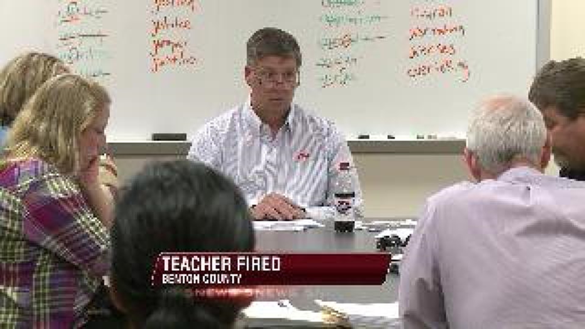 Teacher Arrested And Fired