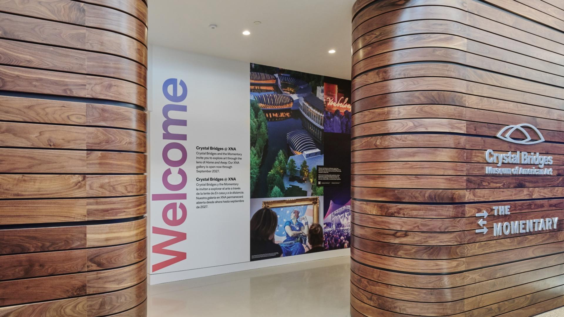 Crystal Bridges is bringing its art to XNA allowing travelers to get a taste of what Northwest Arkansas has to offer.