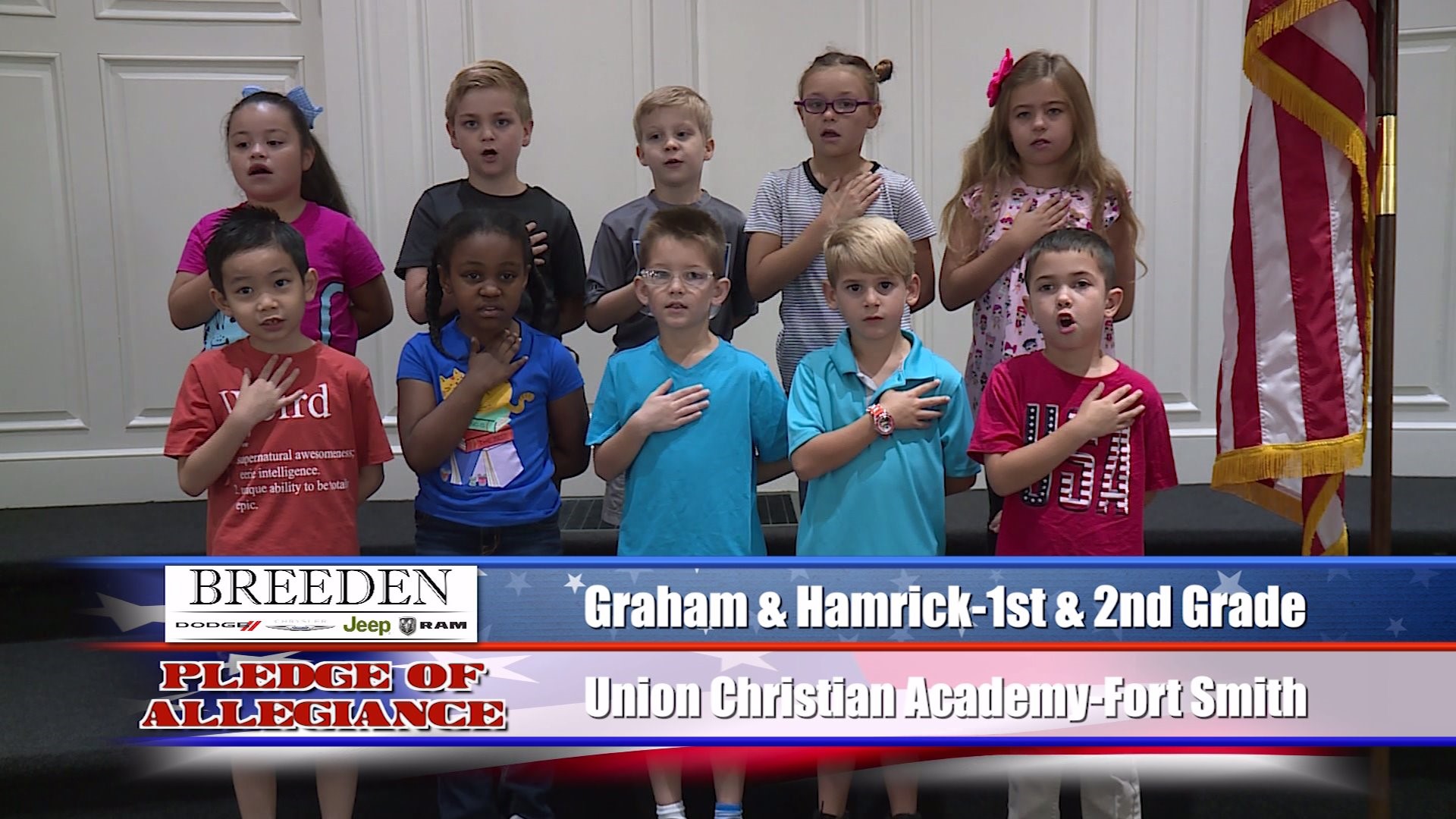 Graham & Hamrick -1st & 2nd Grade Union Christian Academy, Fort Smith