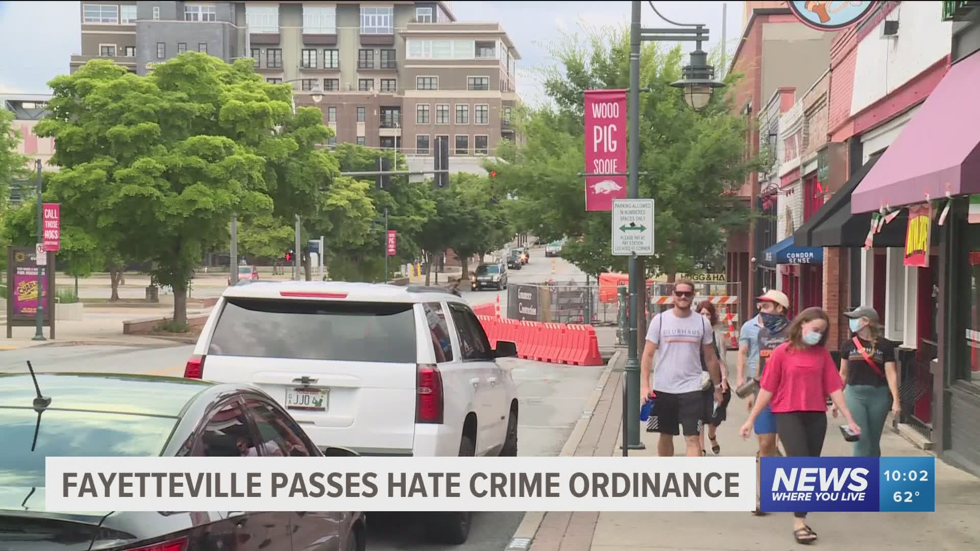 The ordinance will add a hate crime component to certain misdemeanors. https://bit.ly/31nSWDJ