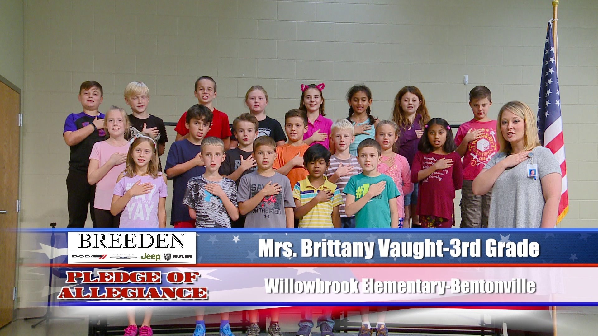 Mrs. Brittany Vaught  3rd Grade Willowbrook Elementary, Mansfield