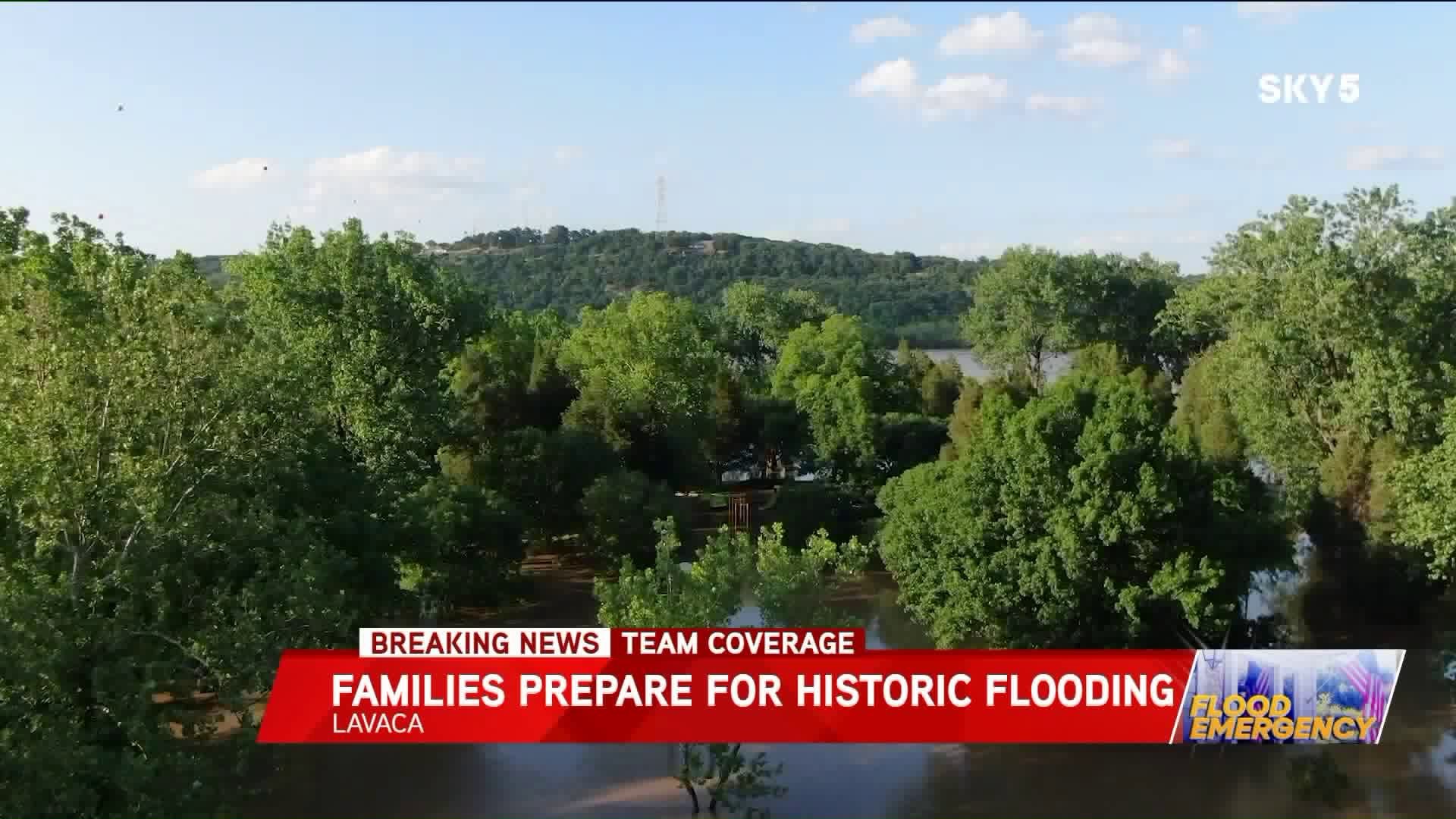 Families Prepare For Historic Flooding