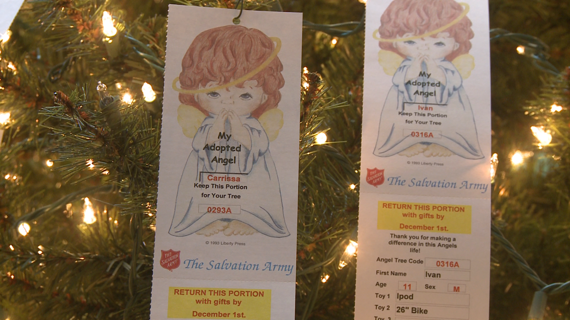 Salvation Army Starts Its Angel Tree Program