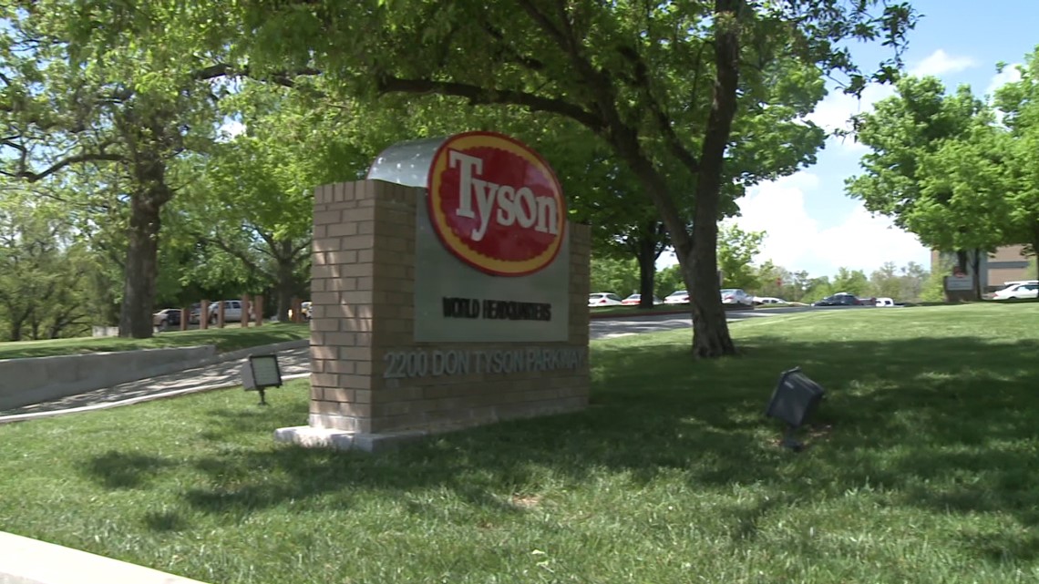 Tyson set to donate over 40,000 pounds of food to help feed people in Northwest Arkansas