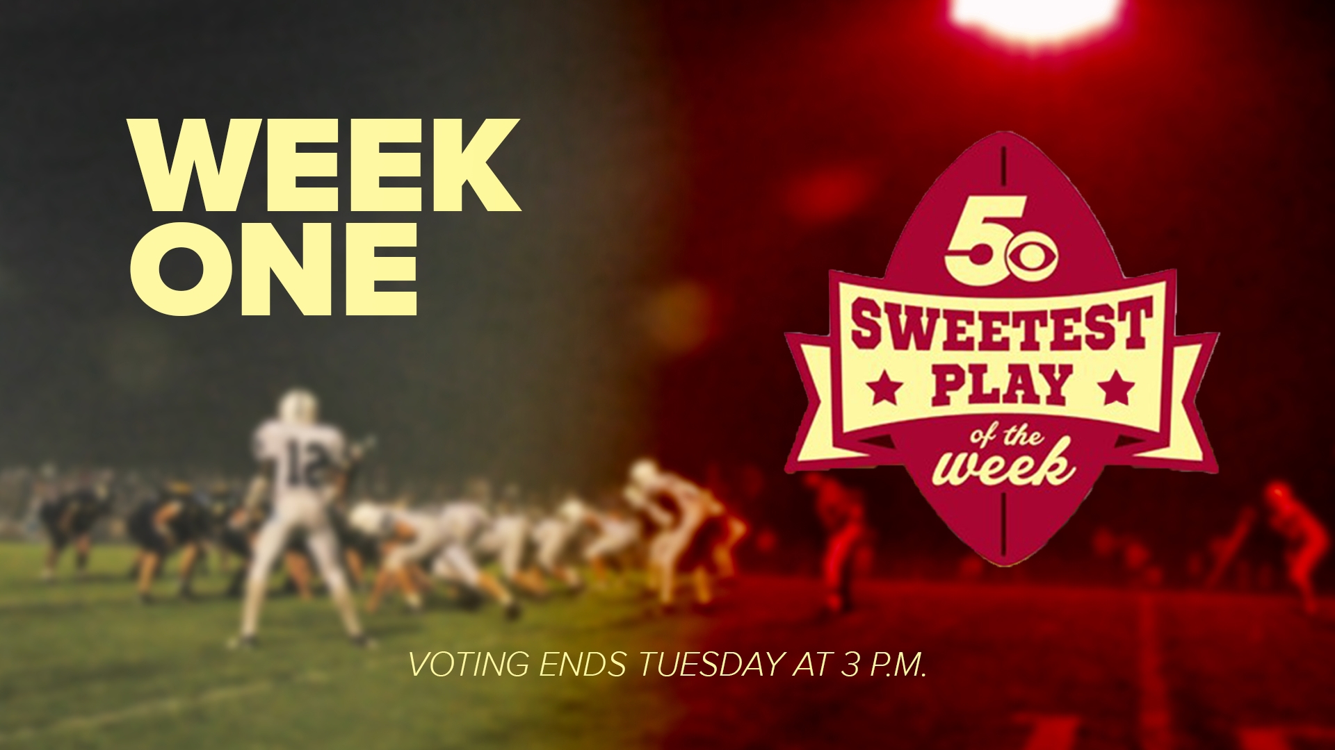 Players from Elkins High School, Lincoln High School, Magazine High School, and Shiloh Christian School are in the running for Week One's Sweetest Play.