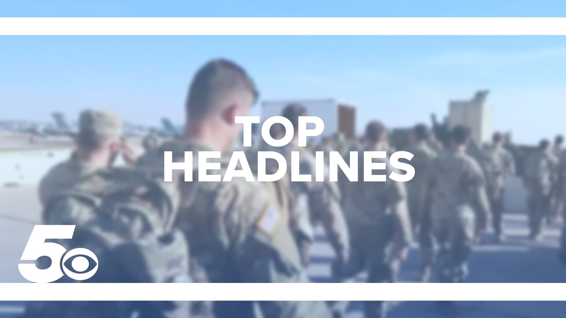 Check out today's top headlines including weather, a sendoff for Arkansas National Guard troops, July 4th safety, and more.