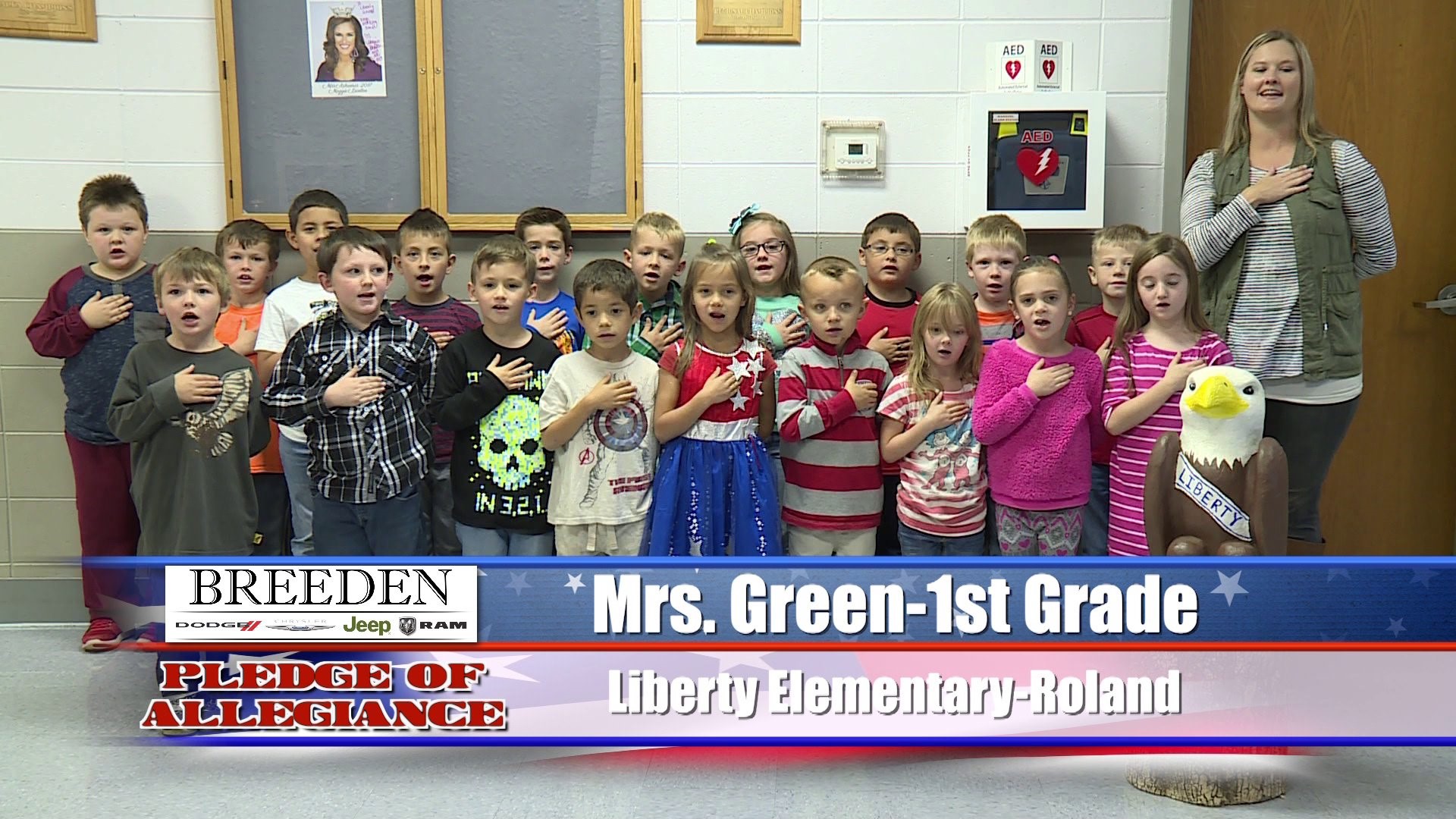 Mrs. Green  1st Grade  Liberty Elementary - Roland
