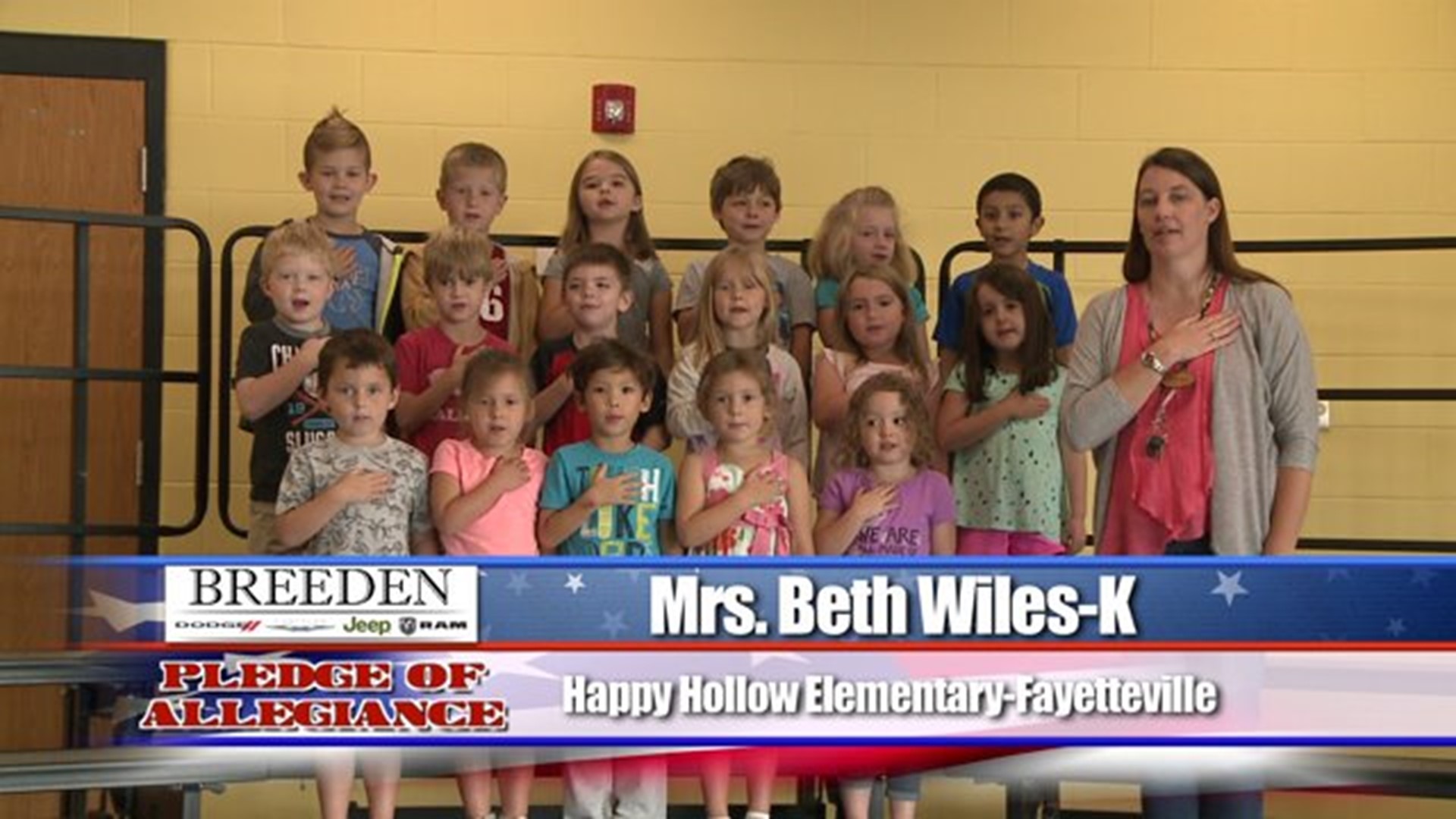 Mrs. Beth Wiles  K  Happy Hollow Elementary  Fayetteville