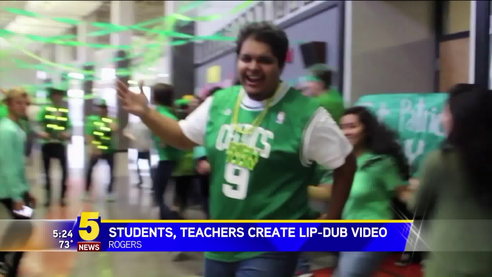 Students, Teachers Create Lip-Dub Video