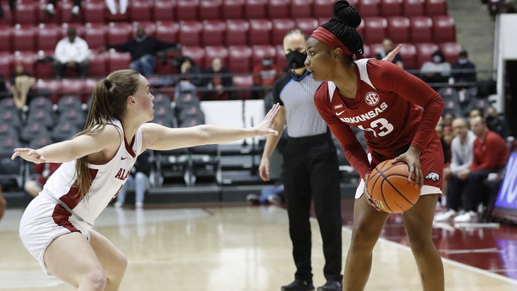 Hogs rout Alabama for 2nd SEC win
