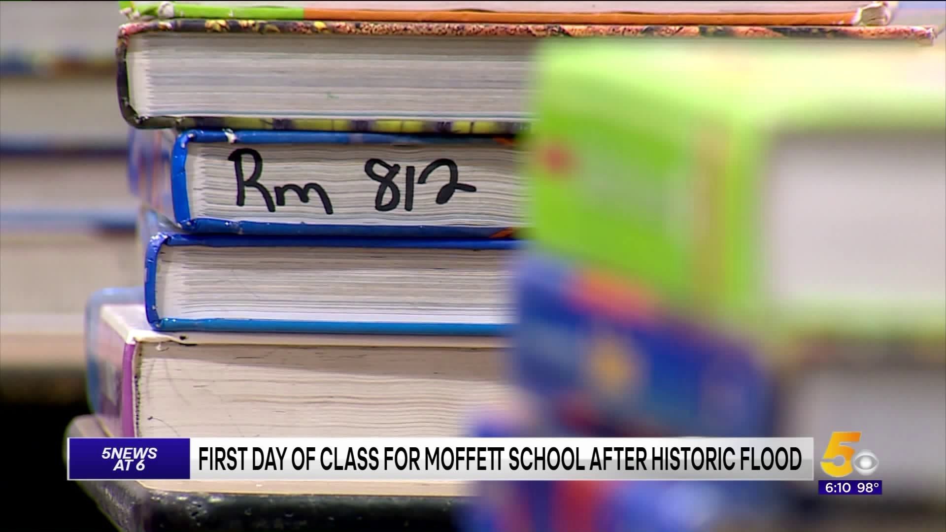 Cleanup Efforts Still Underway As Moffett Students Return To School