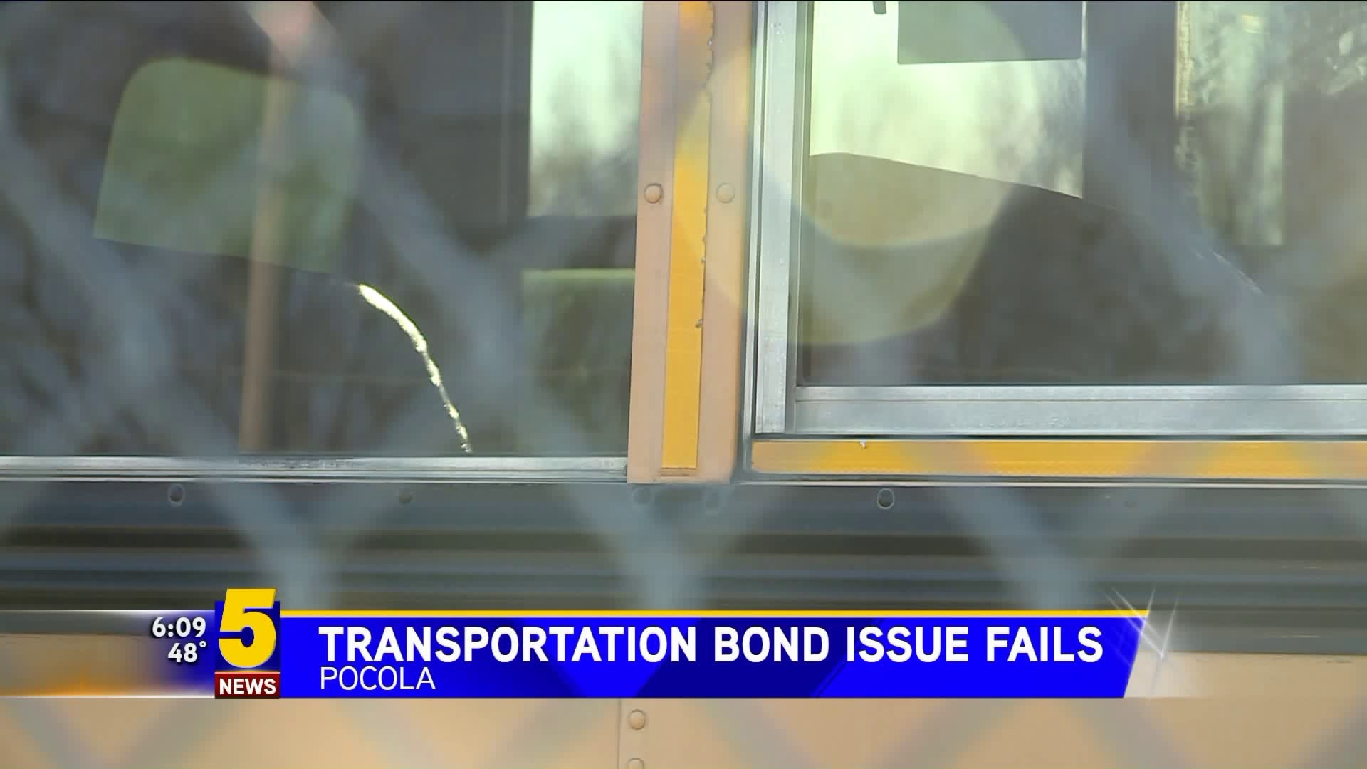 Transportation Bond Issue Fails in Poccola