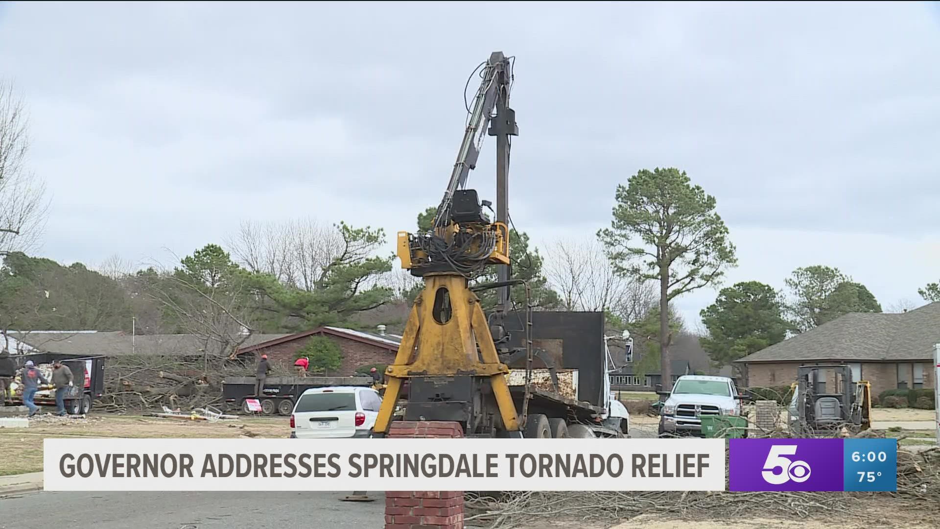 Springdale residents are hoping for federal relief funding and state assistance as Emergency Management Departments continue their damage assessments.