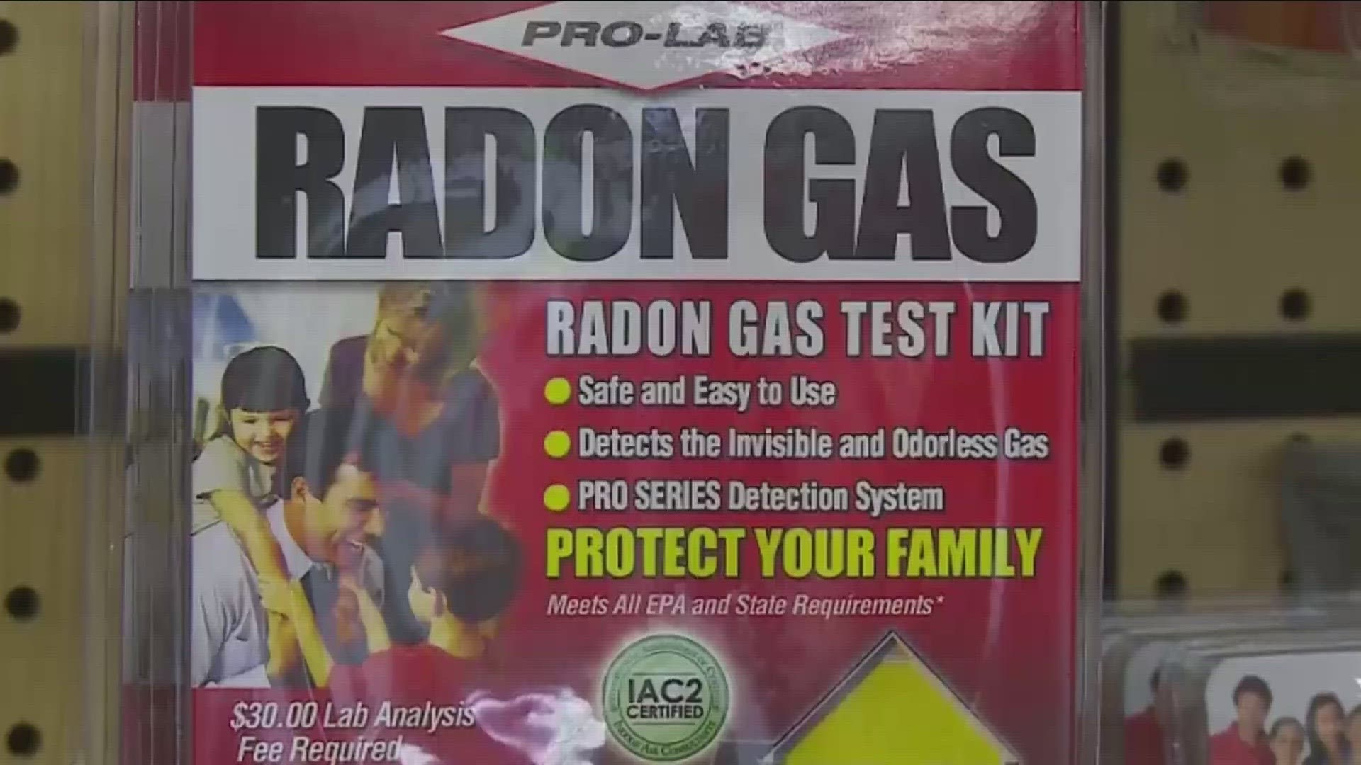 Radon is a colorless, odorless radioactive gas that's naturally released from rocks, soil and water.