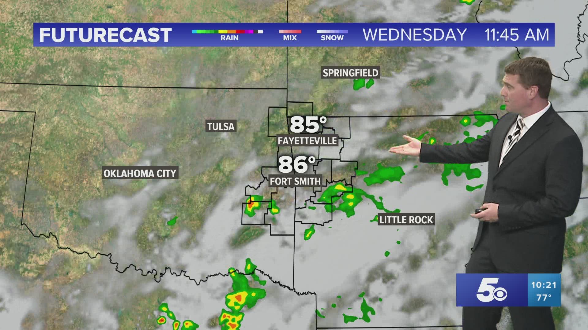 Northwest Arkansas And River Valley Weather Forecast | 5newsonline.com