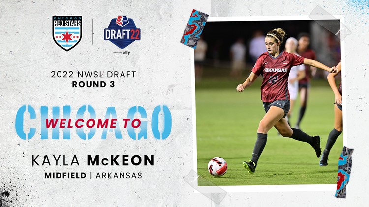 Razorback soccer's Kayla McKeon selected by Chicago in NWSL Draft