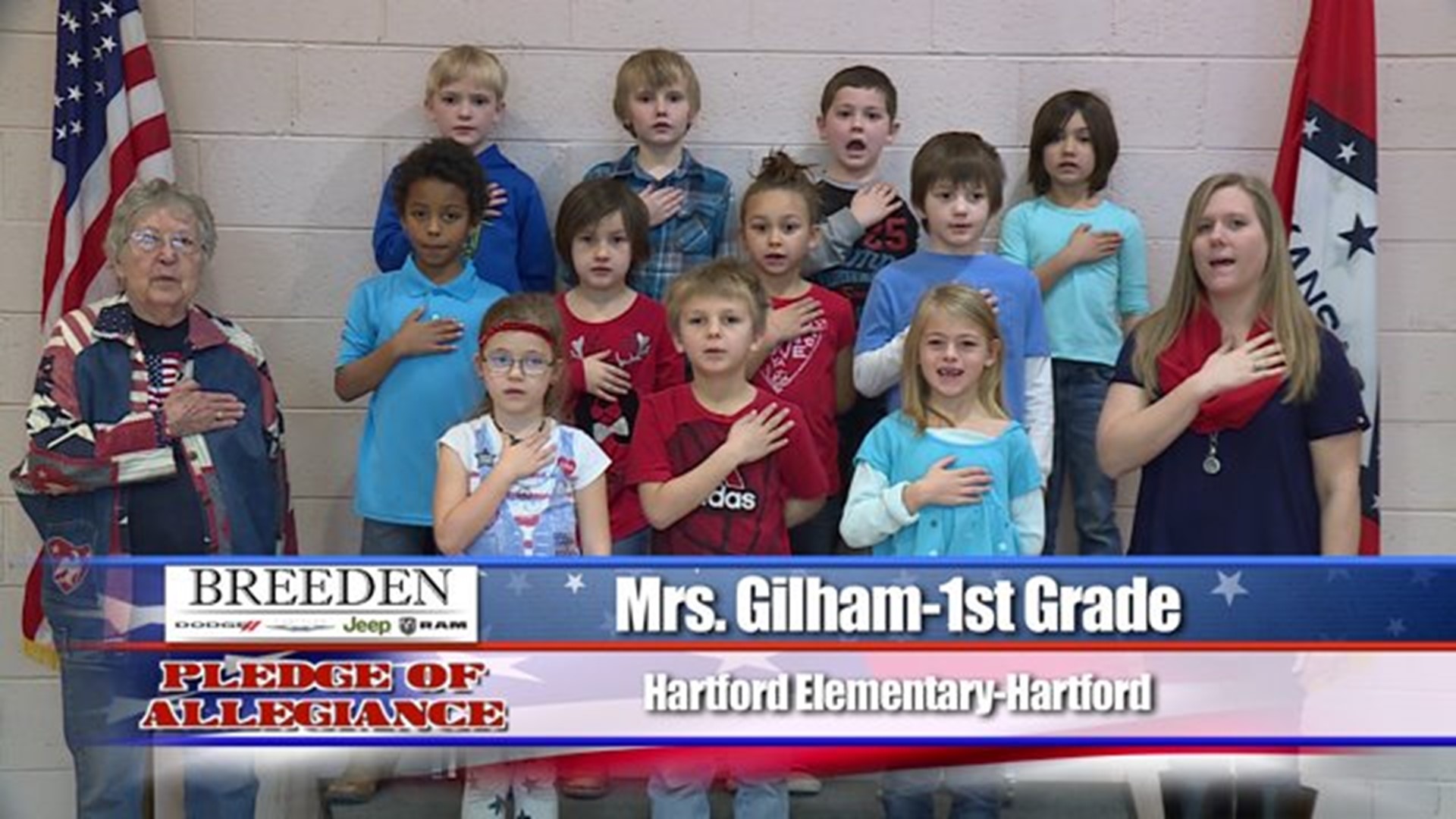 Hartford Elementary, Hartford - Mrs. Gilham - 1st Grade