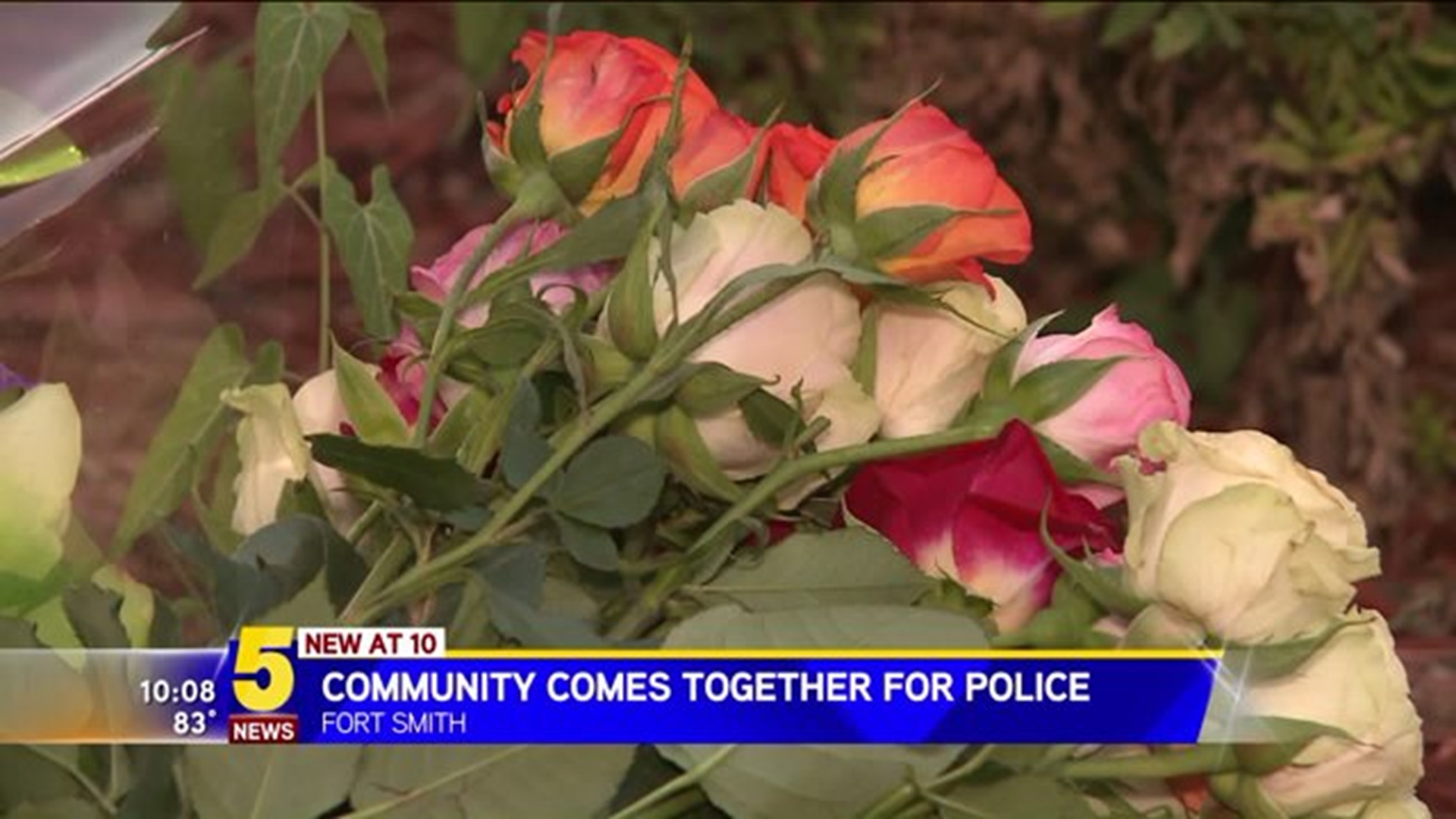 Prayer Service And Memorial Held For Officer