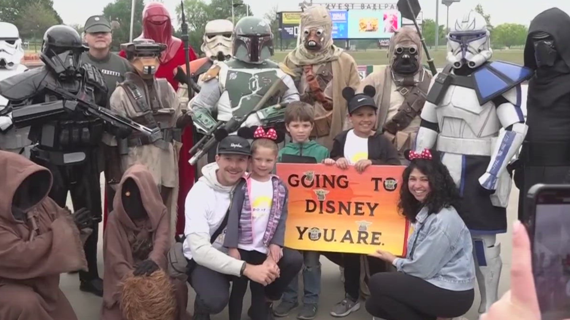 The Walk for Wishes event took place at Arvest Ballpark this weekend.