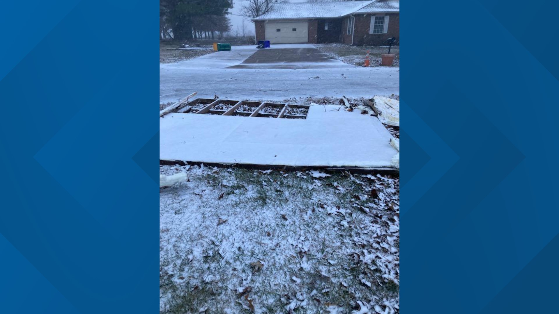 Photo gallery of snow falling in Arkansas 2024
