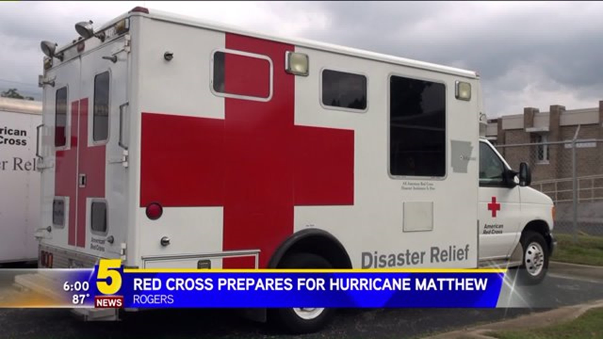 RED CROSS PREPARES TO HELP WITH HURRICANE AFTERMATH