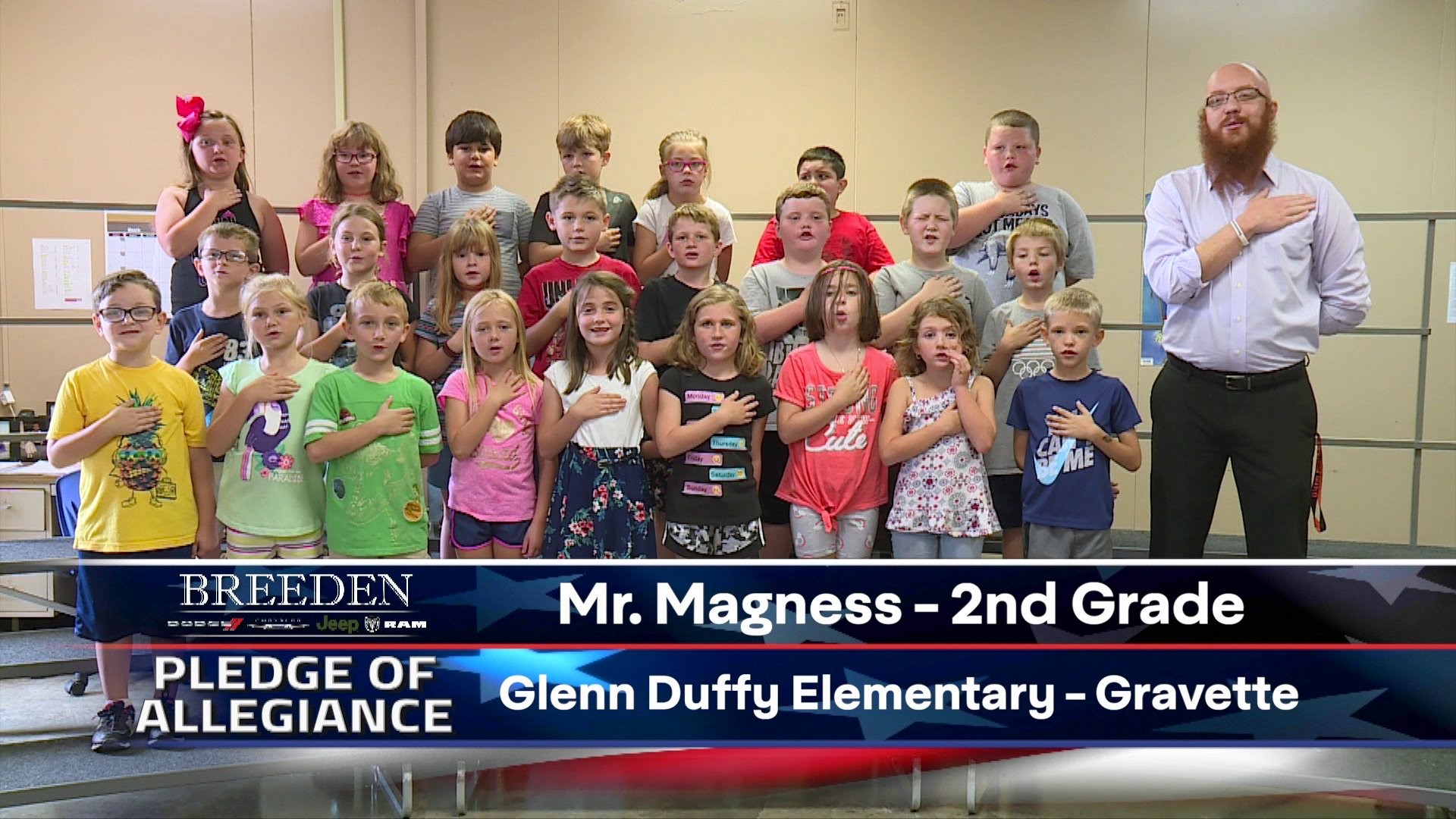 Mr. Magness  2nd Grade Glenn Duffy Elementary, Gravette