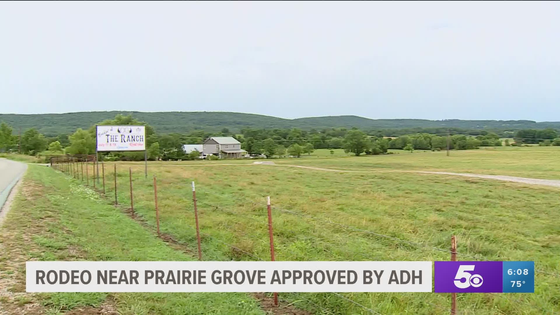 Rodeo near Prairie Grove approved by ADH