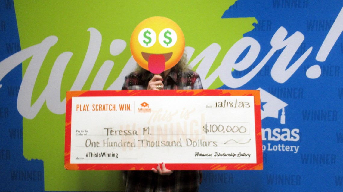 Woman from Green Forest, Arkansas wins 100,000 in lottery