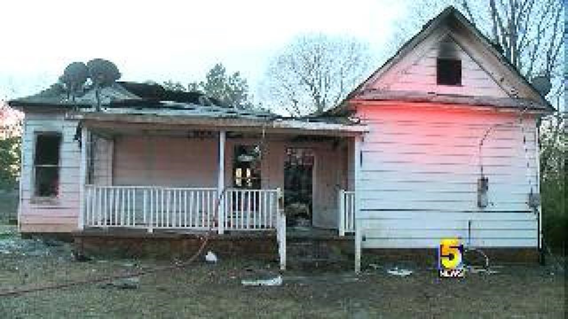 Alma Family Escapes House Fire