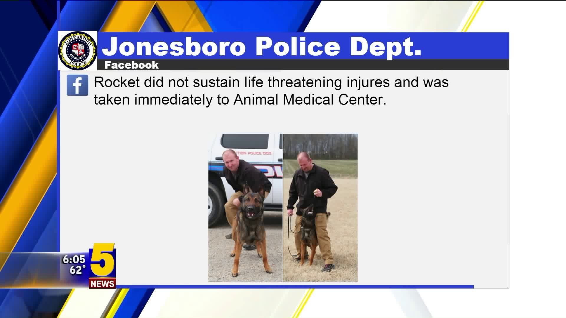 Arkansas Officer Shoots Police Dog During Training
