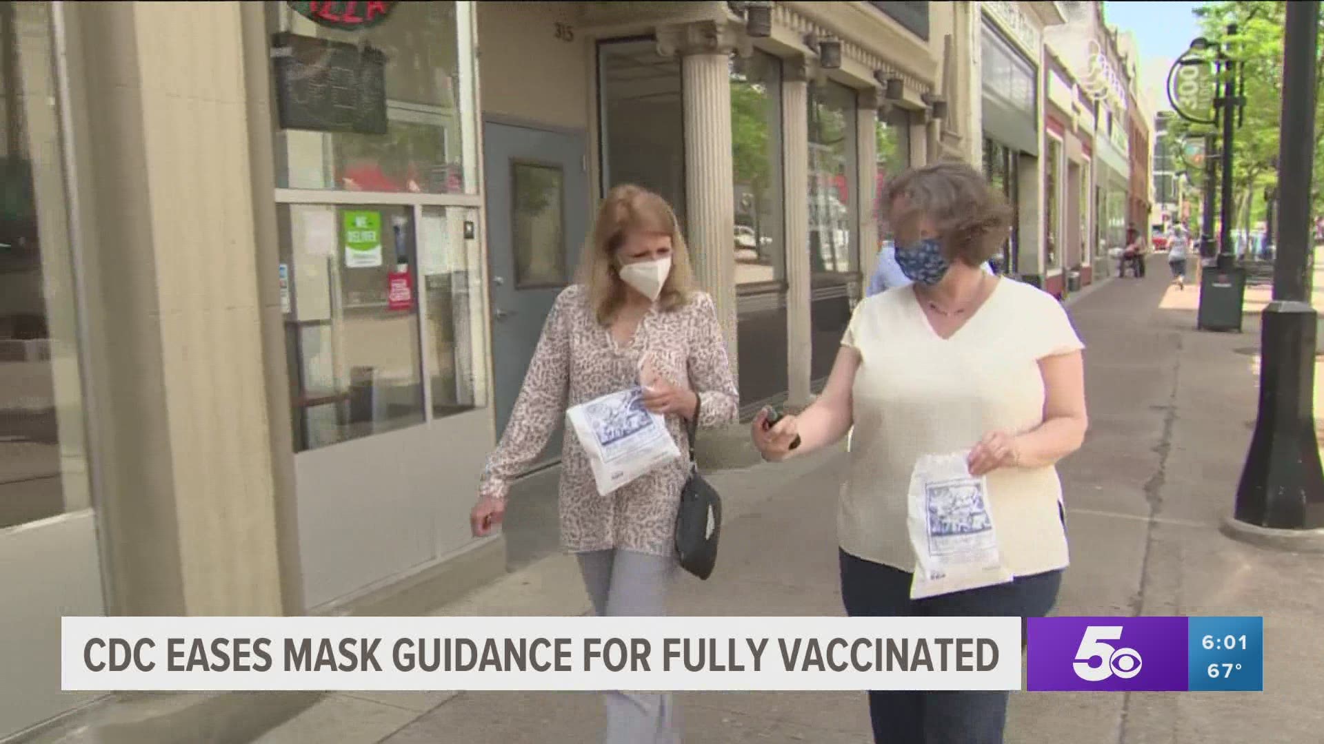 An exciting announcement from the CDC Thursday (May 13) that if you are fully vaccinated, you don’t have to wear masks in places they once recommended.