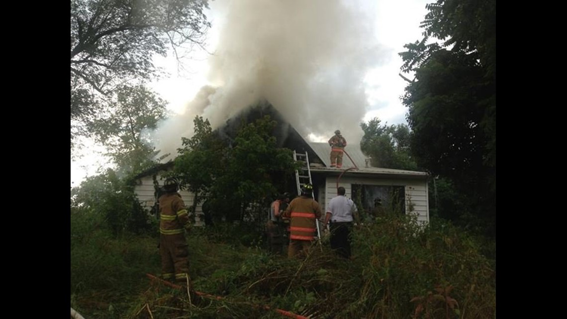 Crews Battle Benton County House Fire