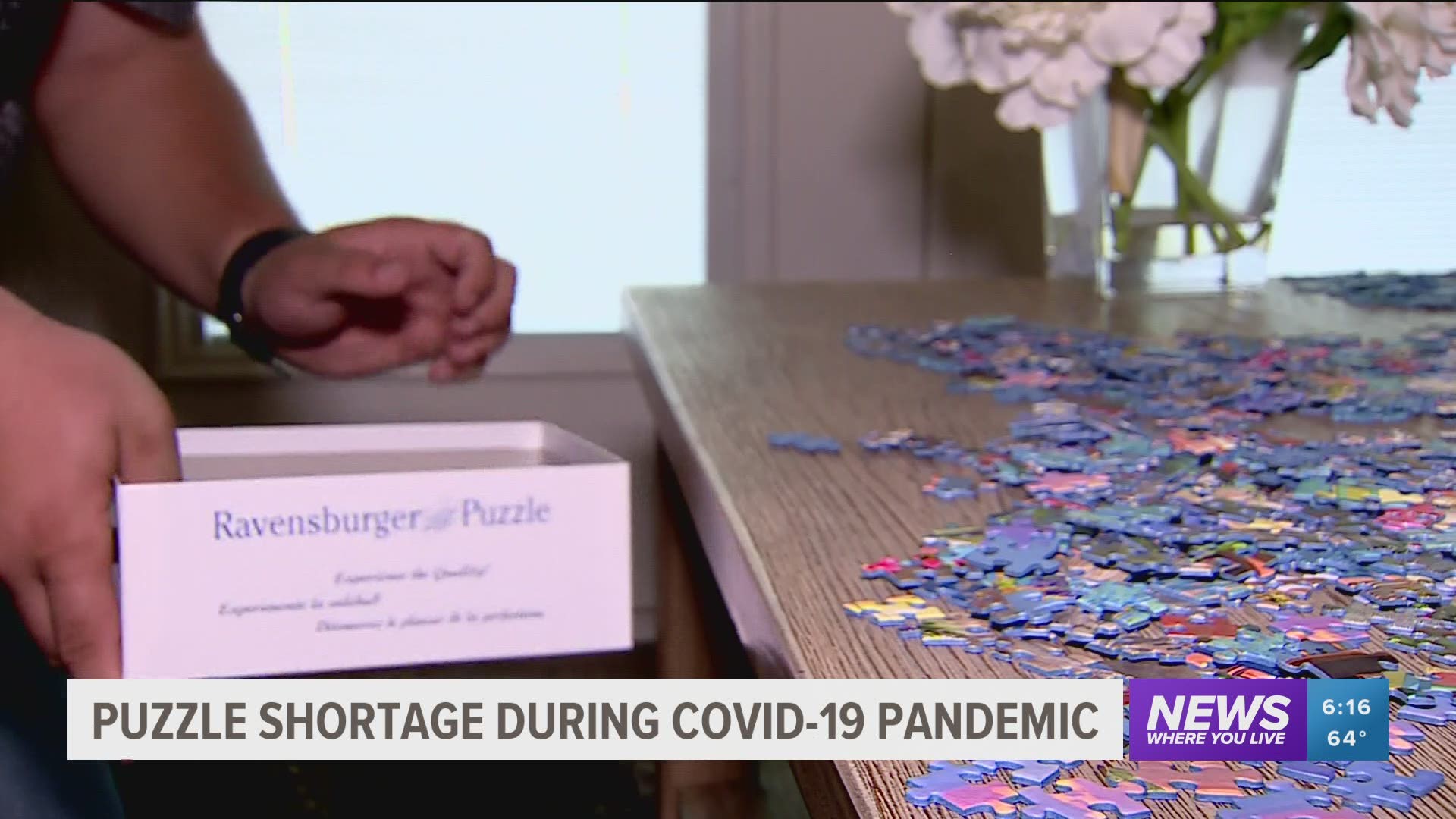 Puzzle shortage during COVID-19 pandemic