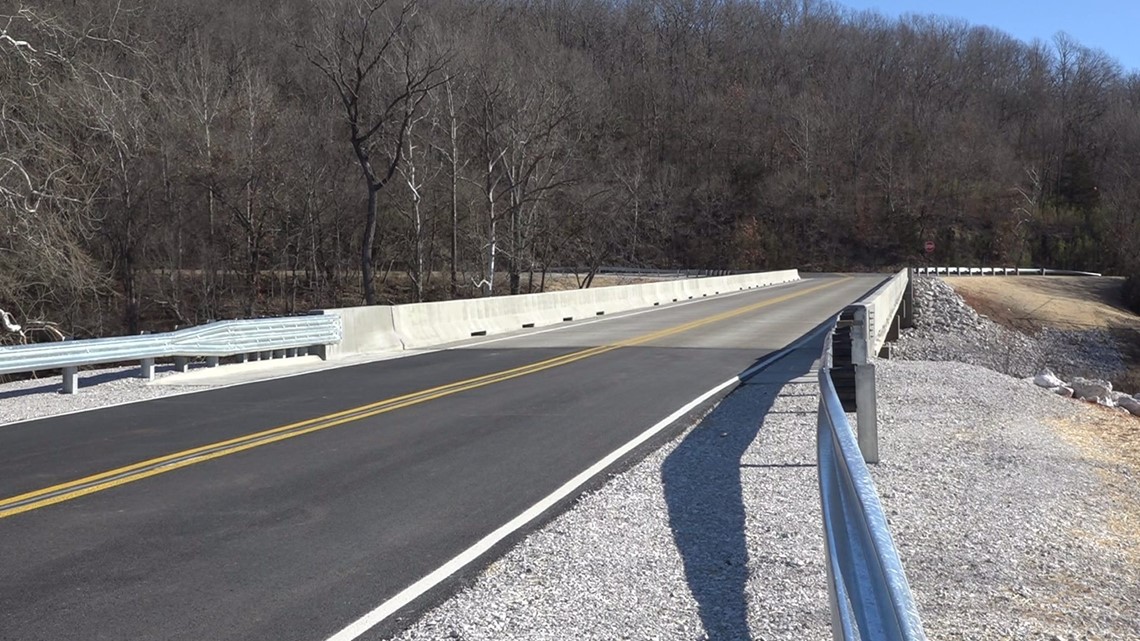 New Woolsey Bridge Outside Of West Fork Completed & Open