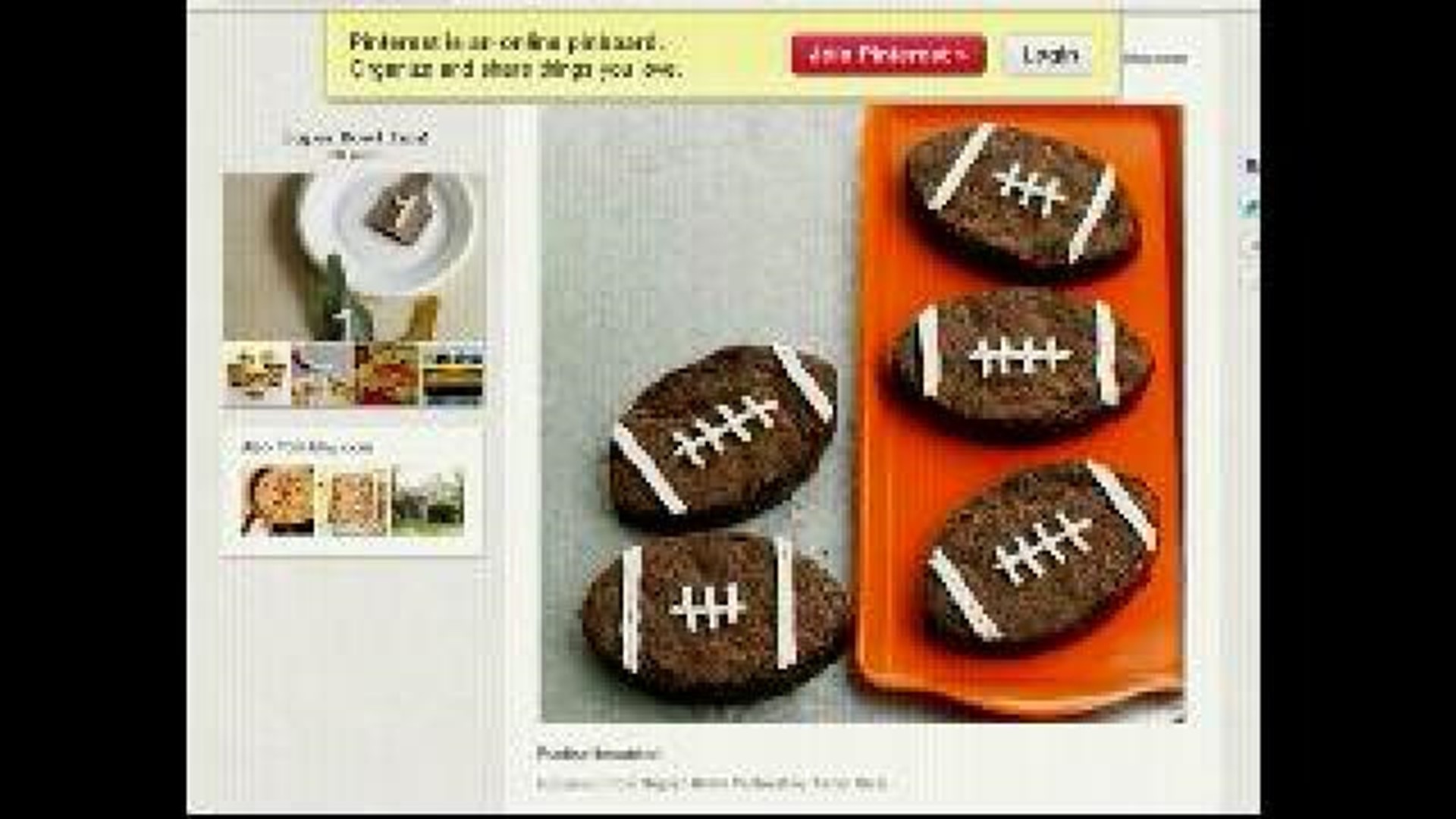 Pinterest Interest: Super Bowl Desserts